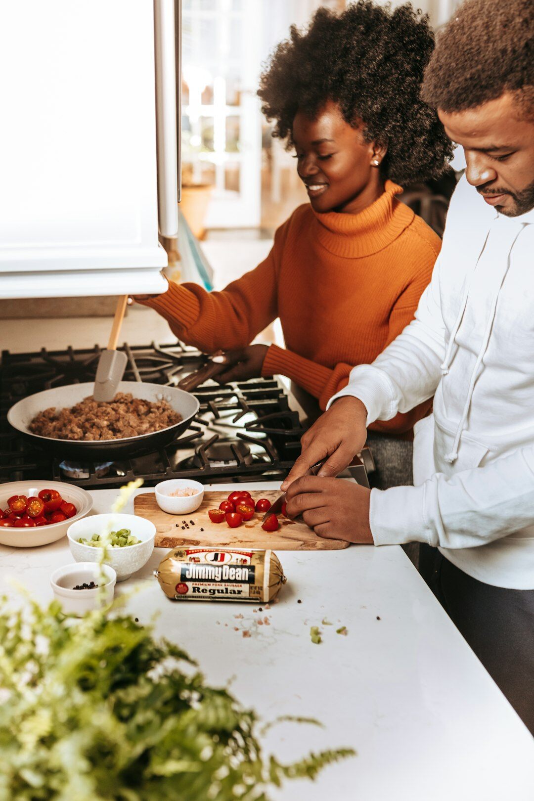family meal preparation
