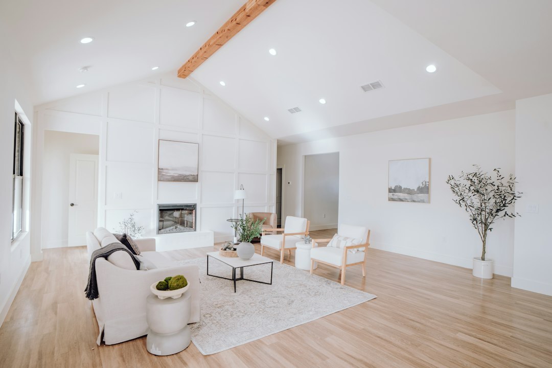cozy clean living room