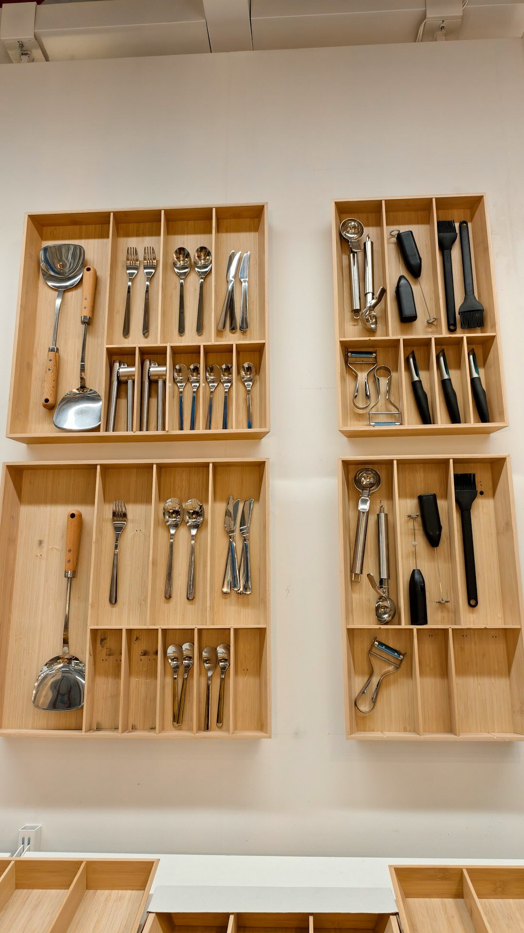 kitchen drawer organizers